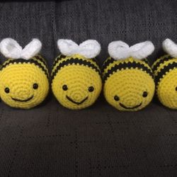 Handmade Crochet Bumblebee 