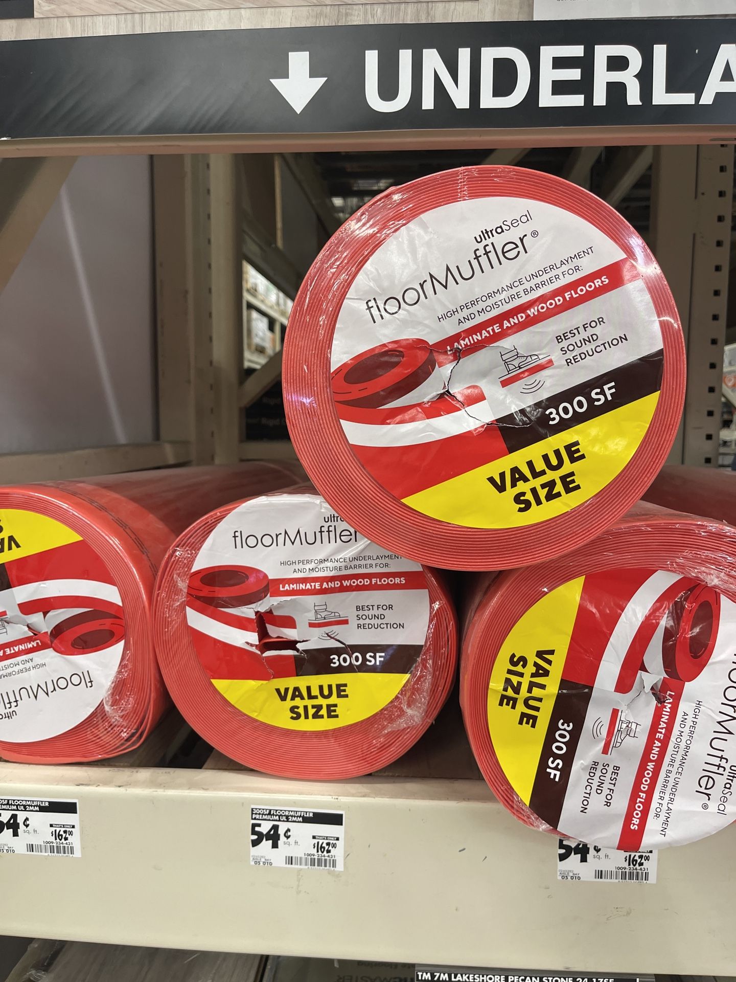 300 Sf Hight Performance Under Laminate Floor Muffler