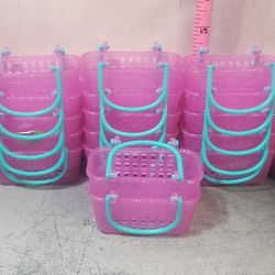 @CHV.  BIG Lot Of 27 Shopkins Glitter Glittery Toy Baskets Arts And Crafts 