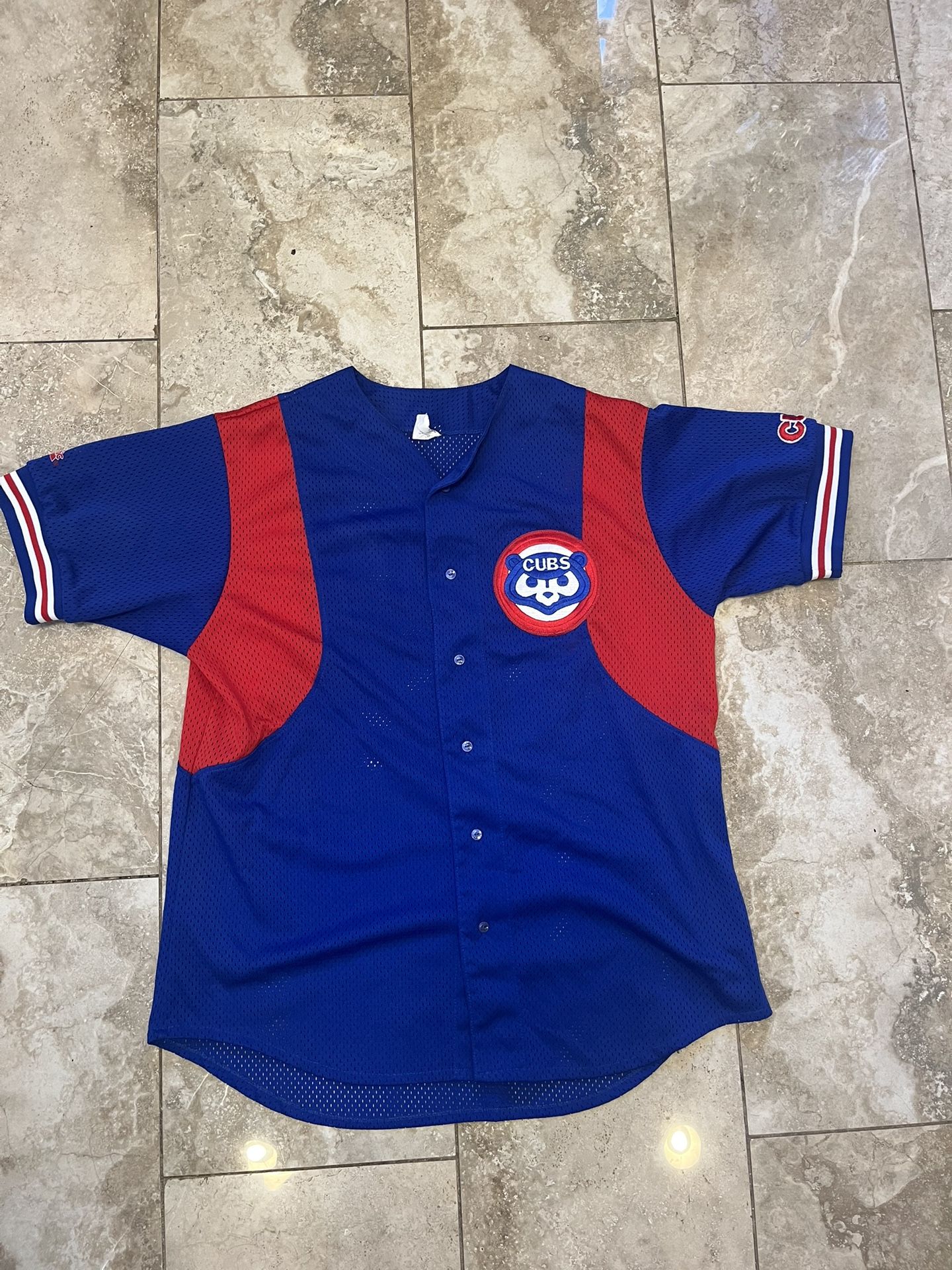 Vintage Majestic Chicago Cubs Baseball Jersey Sz X-Large  