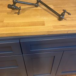 Brand New Still In Box Pot Filler (oil Rubbed Bronze Finish)