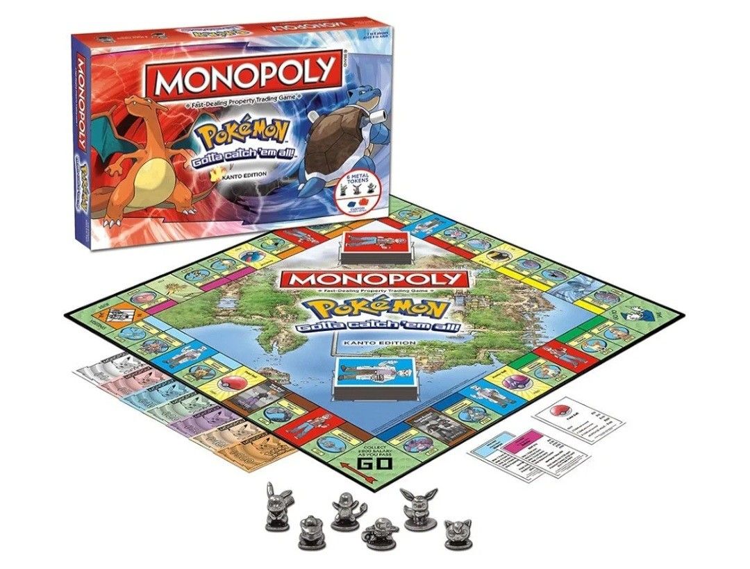 MONOPOLY: Pokemon Kanto Edition