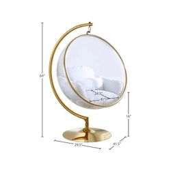 Glass floating Chair