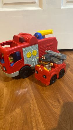 Little People Fisher Price Fire engine Set