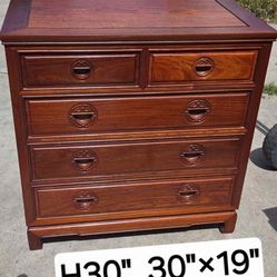 Asian Bachelors Chest Chinoiserie Mid-Century