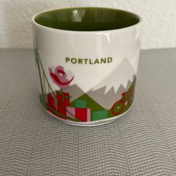 Portland (Oregon) Starbucks mug, 14 oz.