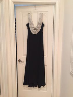 A Designer Carmen Marc Valvo gown Greece