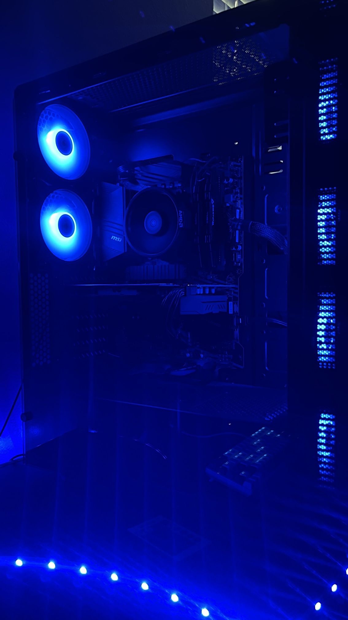 Gaiming PC 11 USB Fans Sticks Of 16GB Rip Jaws Ram