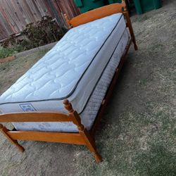 Vintage Twin Bed Frame 