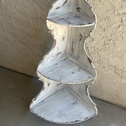 Rustic Corner Shelf 