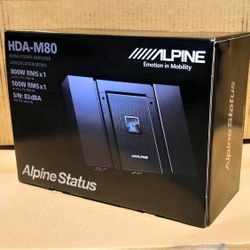 🚨 No Credit Needed 🚨 JL Audio HDA-M80 Status Series Monoblock Subwoofer Amplifier 1600 Watts 🚨 Payment Options Available 🚨 