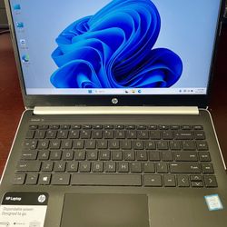 HP Notebook 14” I3-8th Gen Laptop