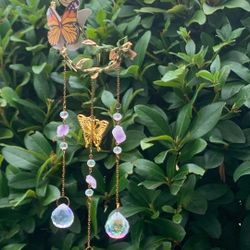 Butterfly wind chime