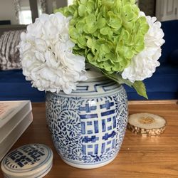 38 Artificial Real Touch Hydrangea Flowers