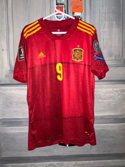Spain 2020/21 Home Jersey / Gavi #9 / Size XL
