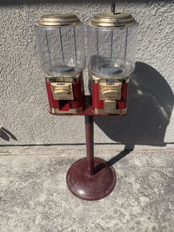 Bubblegum Machine Two Way  Candy Machine With Stand