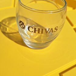 10.oz Glasses With Gold Letters Chivas Regal Cocktail Glasses