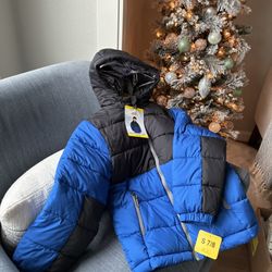 Brand New boys Youth Puffer Warm Coat!