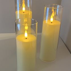 Flickering Flameless Candles Battery Operated