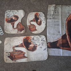 4 Pcs Bathroom Set. Brand New