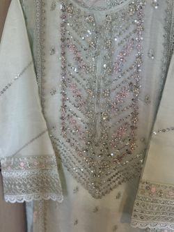 Punjabi Style 3-Piece Outfit - Soft Cotton Fabric - Kameez & Shalwar