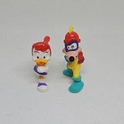 Gosalyn + Megavolt Darkwing Duck Figures Disney Kellogg 1992