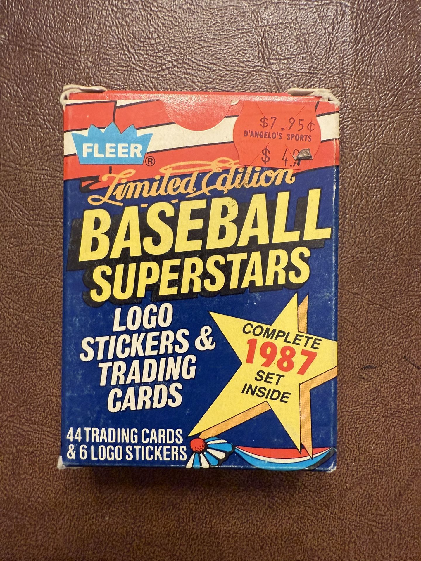 1987 Limited Edition Major League Baseball’s Best 44 Card Box Set