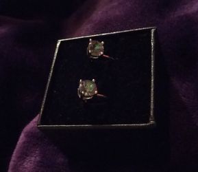 Genuine MYSTIC TOPAZ Earrings