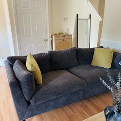 Rooms To Go West Loft Sofa. Sofía Vergara Collection Drawing from mid-century modern design