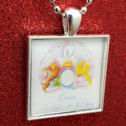 Queen Classic Rock Album Cover Pendant Necklace 