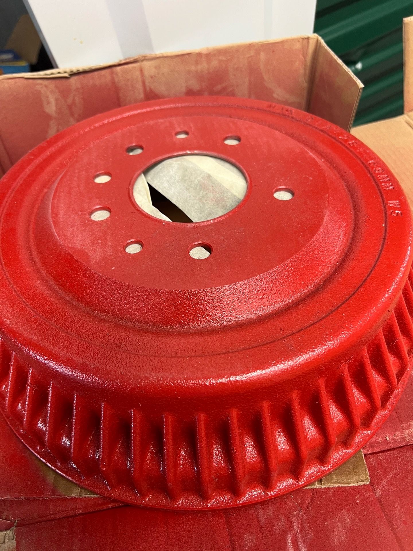 Pair of brake drums