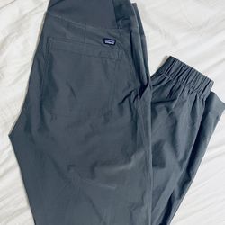 Patagonia Grey Lightweight Track Pants Size Small