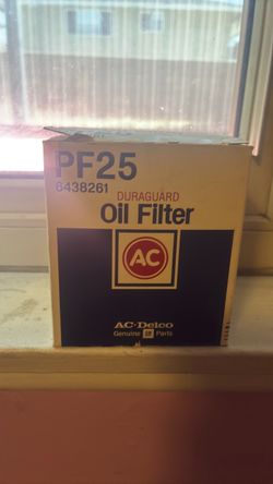 AC Delco PF25 Oil filter