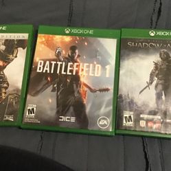 Selling 3 Xbox One Games