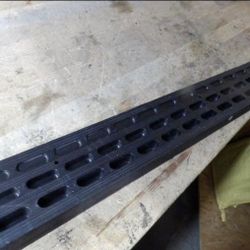 1.5" Rise Threshold Ramp For Doorways, 39.3" x 4.7", Black

