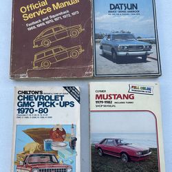 Vintage Service Manual Books