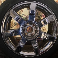 Cadillac Escalade Wheel/Rim & Brand New Cap If Needed 