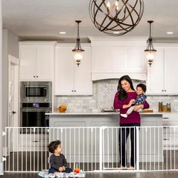 Regalo 144-Inch Super Wide Adjustable Baby Gate and Play Yard, 2-In-1, Bonus Kit, 
#330