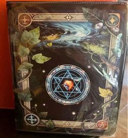 New Magic The Gathering Card Zippered Binder. 9 card slot