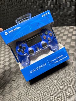 Sony DualShock 4 Wireless Controller - Blue - PlayStation 4