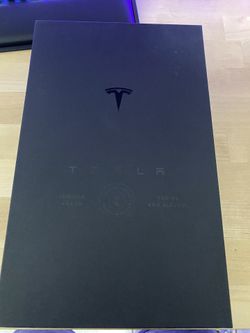 Brand New Untouched Tesla Tequila Collectors Item Still Full
