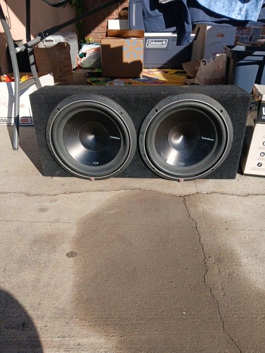 P3 Rockford Fosgate 12 Inch Subs 