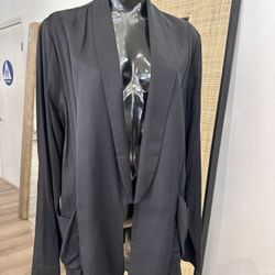 James Perse Women’s Black Jacket/blouse, Size 4