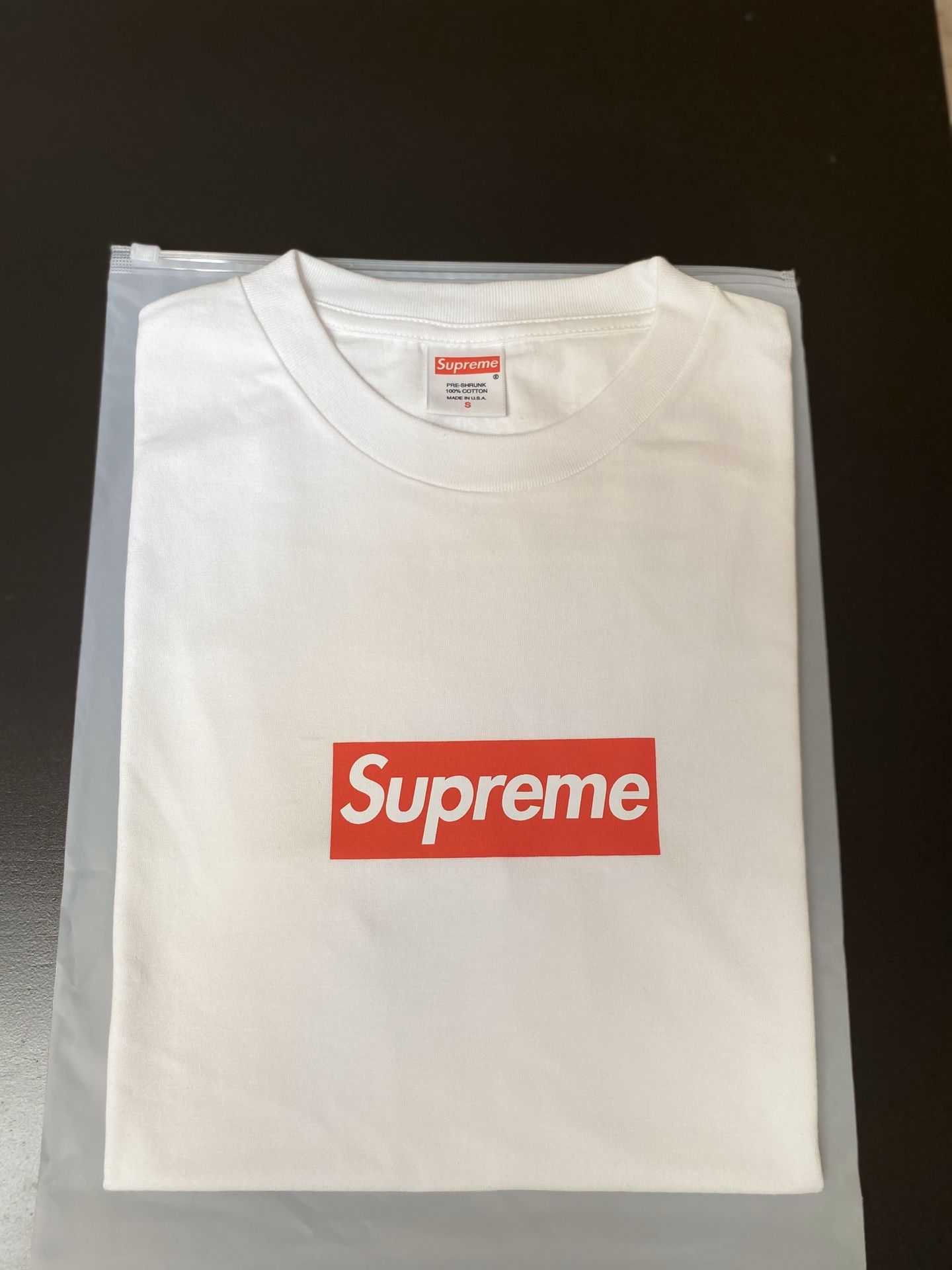 NEW Supreme 20th Anniversary Box Logo Tee White Size: S