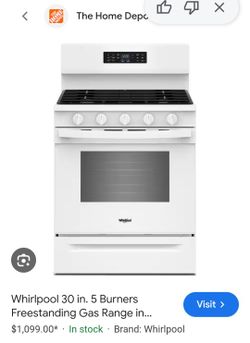 Whirlpool Gas Stove