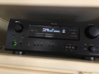 Stereo equipment, Denon multi zone stereo, infinity speakers front back &center