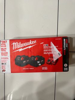 Milwaukee M18 5.0 battery kit