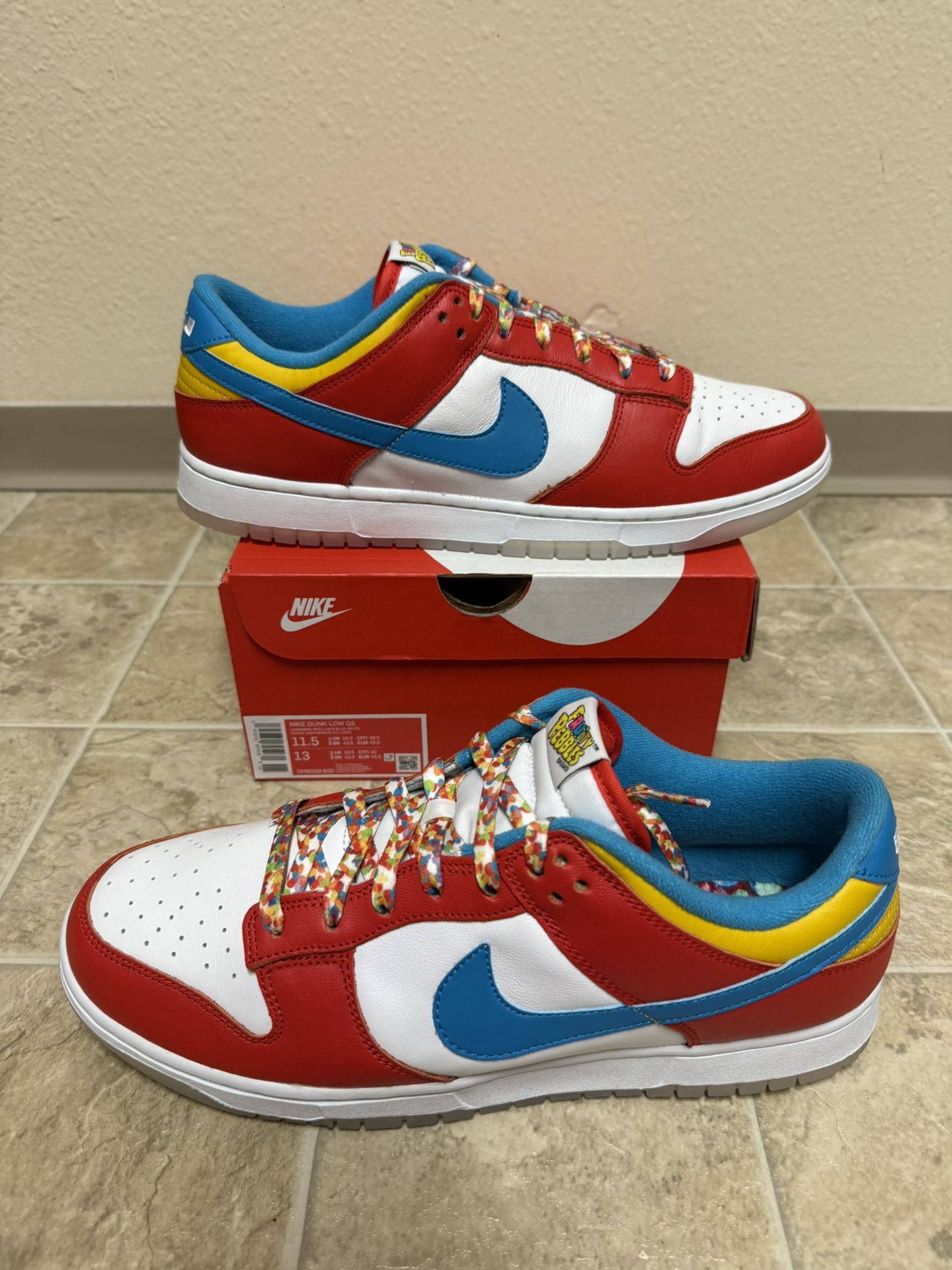 Nike fruity pebbles shoes size 11.5 Nike LeBron 11 Fruity Pebbles Size 6Y Basketball Shoes  main image 4