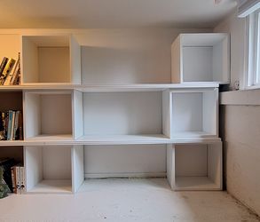 White Cubbies/Shelving