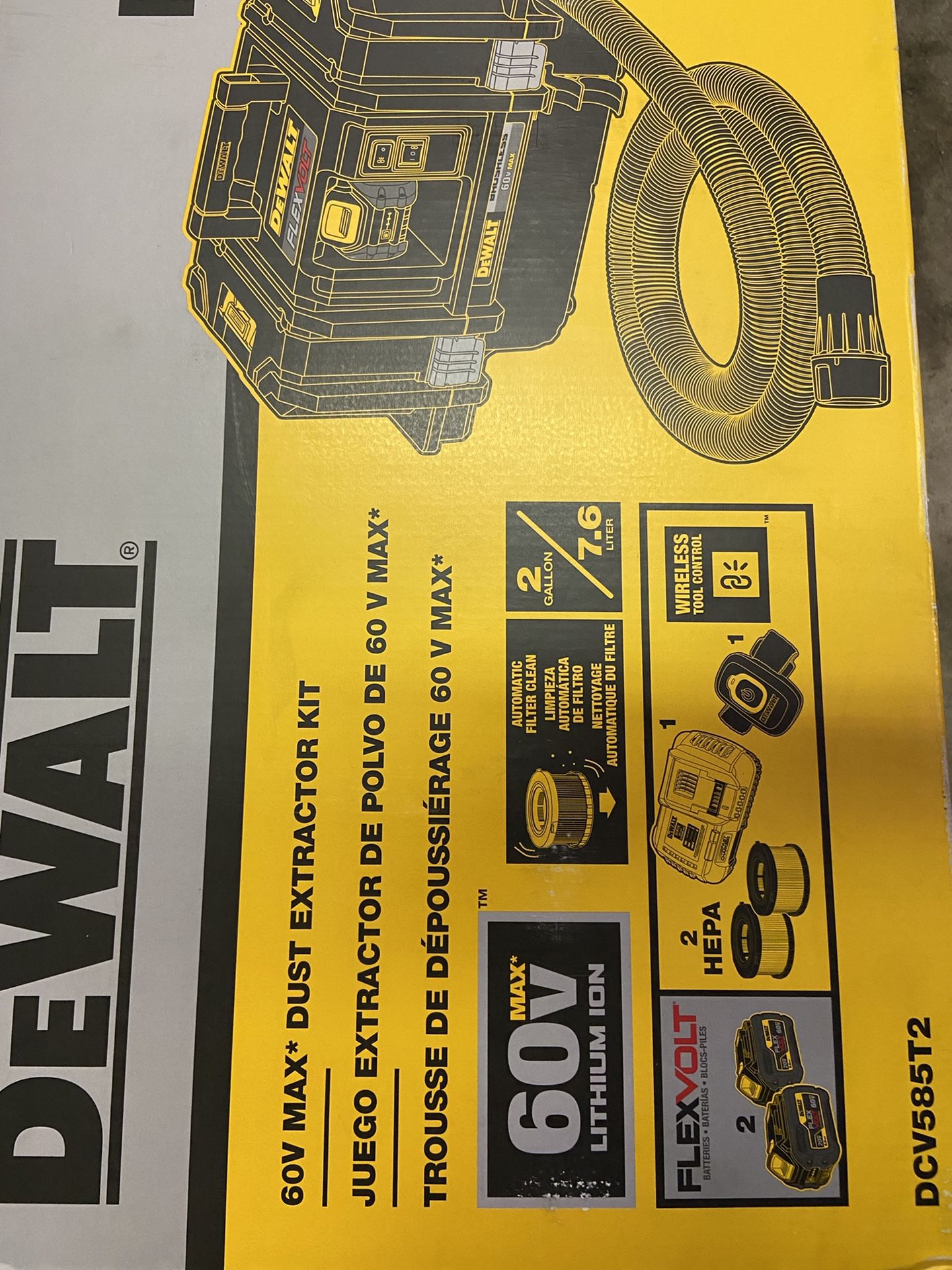 Dewalt Dust Extractor Kit
